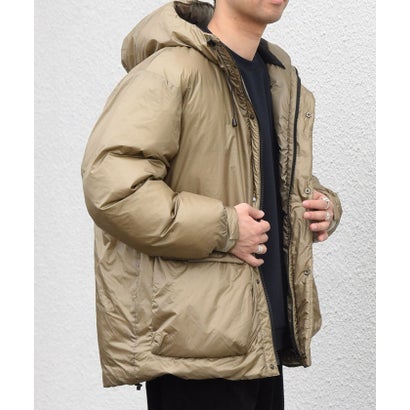 シップス エニィ SHIPS any 〈撥水/防風〉PERTEX(R) × PRIMALOFT(R) フード ブルゾン◆ （ベージュ）｜詳細画像