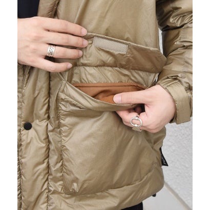 シップス エニィ SHIPS any 〈撥水/防風〉PERTEX(R) × PRIMALOFT(R) フード ブルゾン◆ （ベージュ）｜詳細画像