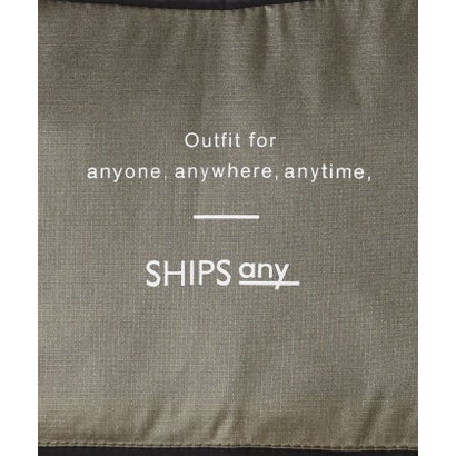 シップス エニィ SHIPS any 〈撥水/防風〉PERTEX(R) × PRIMALOFT(R) フード ブルゾン◆ （ベージュ）｜詳細画像