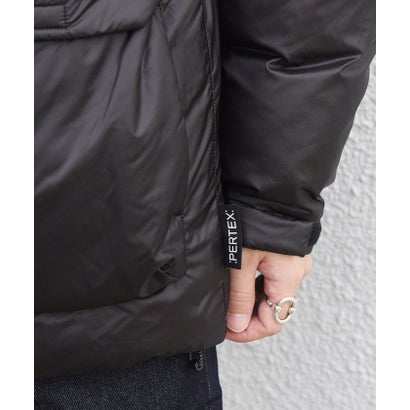 シップス エニィ SHIPS any 〈撥水/防風〉PERTEX(R) × PRIMALOFT(R) フード ブルゾン◆ （ブラック）｜詳細画像