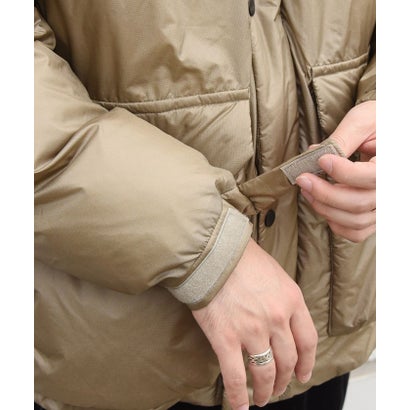 シップス エニィ SHIPS any 〈撥水/防風〉PERTEX(R) × PRIMALOFT(R) フード ブルゾン◆ （ブラック）｜詳細画像