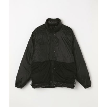 シップス エニィ SHIPS any 〈撥水/防風〉PERTEX(R) × PRIMALOFT(R) スタンドカラー ショート ブルゾン◆ （ブラック）｜詳細画像