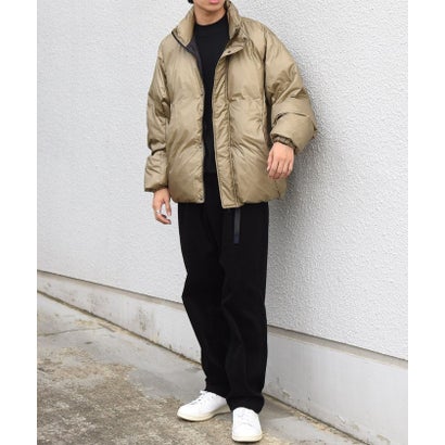 シップス エニィ SHIPS any 〈撥水/防風〉PERTEX(R) × PRIMALOFT(R) スタンドカラー ショート ブルゾン◆ （ベージュ）｜詳細画像
