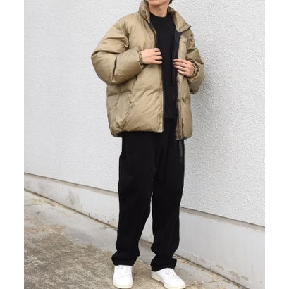 シップス エニィ SHIPS any 〈撥水/防風〉PERTEX(R) × PRIMALOFT(R) スタンドカラー ショート ブルゾン◆ （ベージュ）｜詳細画像