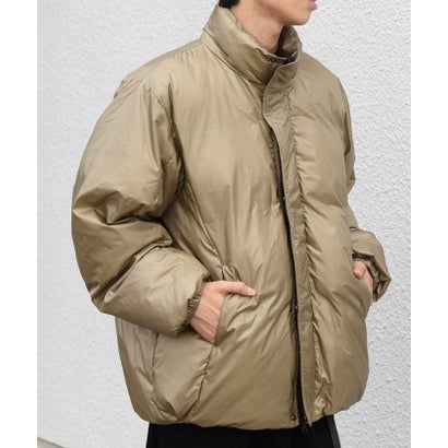 シップス エニィ SHIPS any 〈撥水/防風〉PERTEX(R) × PRIMALOFT(R) スタンドカラー ショート ブルゾン◆ （ベージュ）｜詳細画像