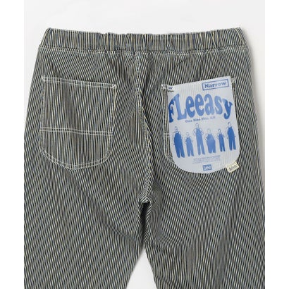 シップス エニィ SHIPS any Lee:〈洗濯機可能〉FLeeasy  ヒッコリー テーパード イージー デニムパンツ （ネイビー）｜詳細画像