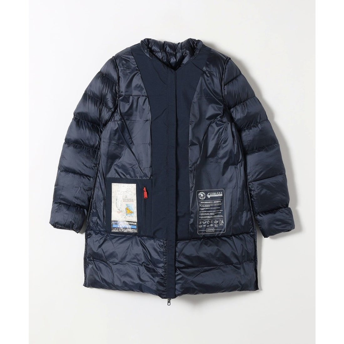 シップス エニィ SHIPS any CAPE HORN: CANDELARIA フーデッド ロング 