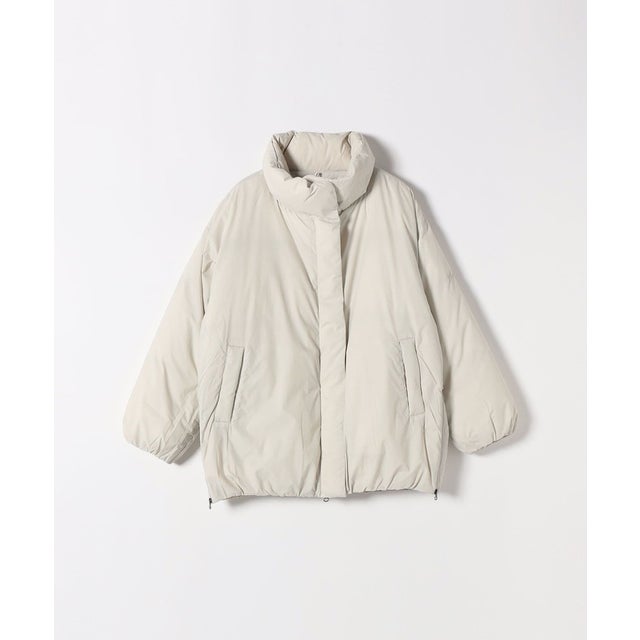 NANGA:〈手洗い可能〉スタンド カラー ダウン ジャケット （オフホワイト）