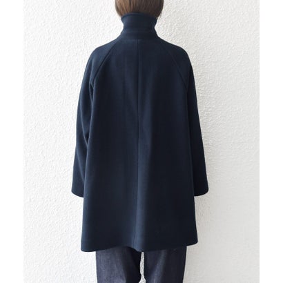 シップス エニィ SHIPS any 《一部追加予約》【WEB限定】PURE WOOL スタンド & テーラード ハーフ コート （ブラウン）｜詳細画像