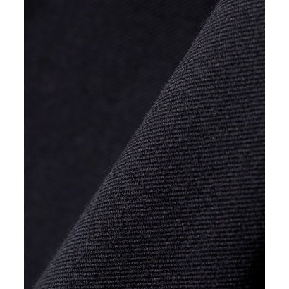 〈洗濯機可能〉裏起毛 バンドカラー フレア ブラウス［NAVY BLUE］ （ネイビー）｜詳細画像