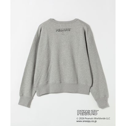 【SHIPS any別注】〈洗濯機可能〉PEANUTS / SNOOPY グラフィック プリント スウェット （ナチュラル）｜詳細画像