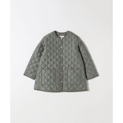 シップス エニィ SHIPS any Traditional Weatherwear: ARKLEY Aライン ミドル ノーカラー コート （ブラウン）｜詳細画像