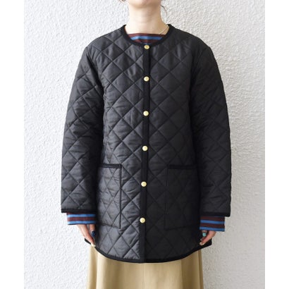 シップス エニィ SHIPS any Traditional Weatherwear: ARKLEY Aライン ミドル ノーカラー コート （ブラウン）｜詳細画像