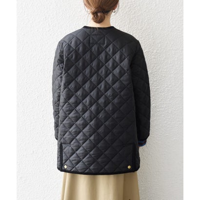 シップス エニィ SHIPS any Traditional Weatherwear: ARKLEY Aライン ミドル ノーカラー コート （ブラウン）｜詳細画像