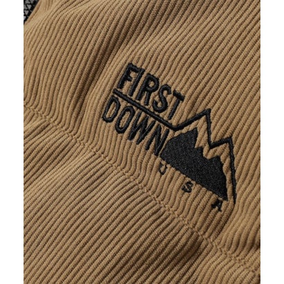 シップス エニィ SHIPS any FIRST DOWN: バブル ダウン ジャケット コーデュロイ （ベージュ）｜詳細画像