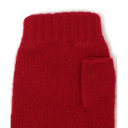 シップス エニィ SHIPS any COSY: フィンガーレス ニット グローブ （ライトグレー）｜詳細画像