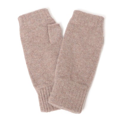 シップス エニィ SHIPS any COSY: フィンガーレス ニット グローブ （ベージュ）｜詳細画像