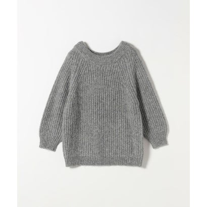 シップス エニィ SHIPS any 《予約》〈手洗い可能〉ラメ ボートネック ルーズ ニット プルオーバー （ベージュ）｜詳細画像