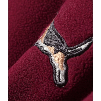 シップス エニィ SHIPS any Collegiate Pacific:〈手洗い可能〉ジップ フリース ジャケット （レッド）｜詳細画像