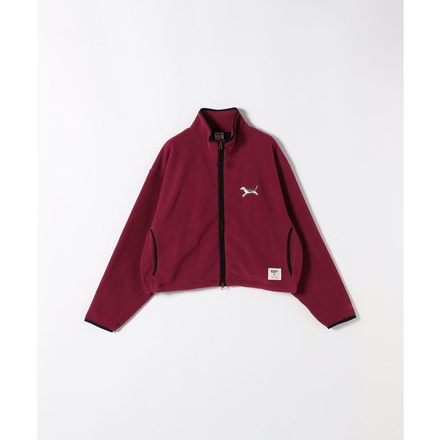 Collegiate Pacific:〈手洗い可能〉ジップ フリース ジャケット （レッド）