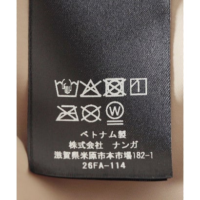 NANGA:〈手洗い可能〉テントフォーム ダウン コート （オフホワイト）｜詳細画像