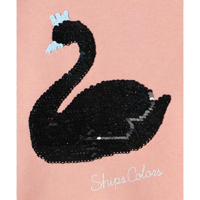 100～130cm /〈手洗い可能〉スパンコール 刺繍 スウェット （ナチュラル）｜詳細画像