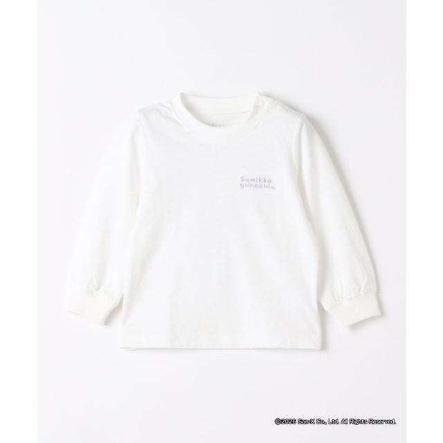 《予約》【WEB限定】すみっコぐらし × コラボ プリント ロングスリーブTシャツ◆ （オフホワイト）
