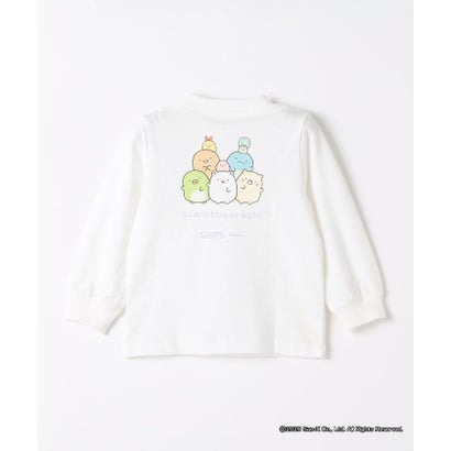 《予約》【WEB限定】すみっコぐらし × SHIPS Colors コラボ プリント ロングスリーブTシャツ◆ （ライトブルー）｜詳細画像