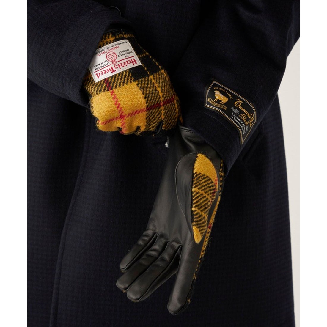 SHIPS シップス HARRIS TWEED ハリスツイード テーラード ジャケット 