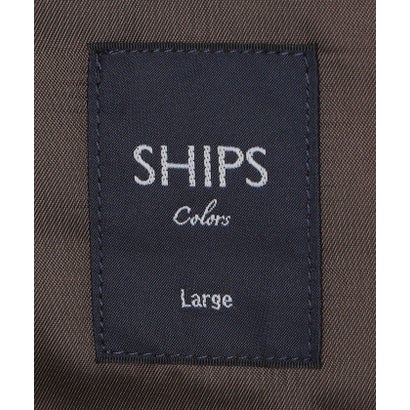シップスカラーズ SHIPS Colors ホロウ ウール ステンカラーコート◇ （キャメル）｜詳細画像