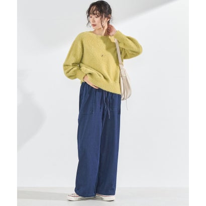 シップスカラーズ SHIPS Colors SHIPS Colors:〈手洗い可能〉シャギー クルーネック ニット （ベージュ）｜詳細画像