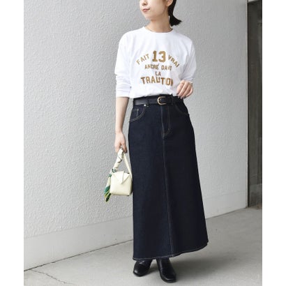 シップスカラーズ SHIPS Colors SHIPS Colors:〈洗濯機可能〉26SS フロッキー ロゴ TEE（ロンT） （レッド）｜詳細画像