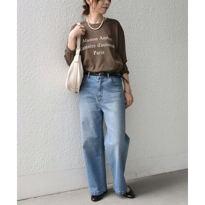 シップスカラーズ SHIPS Colors 〈洗濯機可能〉レタリング ロゴ プリント TEE （グリーン）｜詳細画像