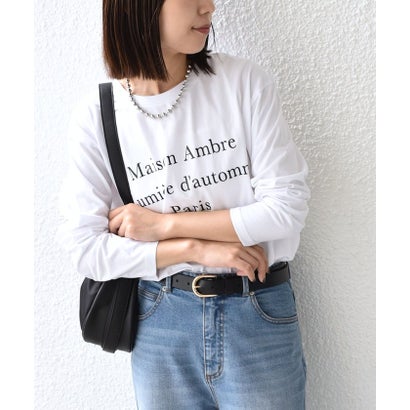 シップスカラーズ SHIPS Colors 〈洗濯機可能〉レタリング ロゴ プリント TEE （ブラック）｜詳細画像