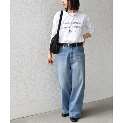 シップスカラーズ SHIPS Colors 〈洗濯機可能〉レタリング ロゴ プリント TEE （ブラック）｜詳細画像