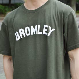 BROMLEYロゴシンプルレタリングTシャツ （グリーン）