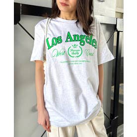LOS ANGELES プリントTシャツ （オートミール）