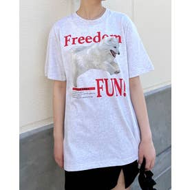 FREEDOM FUN シートプリントTシャツ （オートミール）