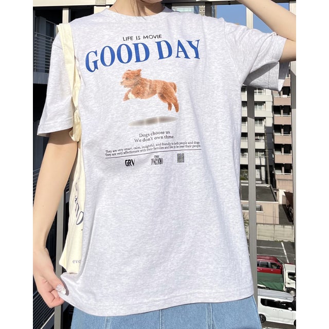 
                    GOOD DAY シートプリントTシャツ （オートミール）