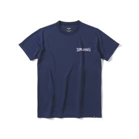 バレーボール Tシャツ ホログラム ワードマーク （ネイビー）