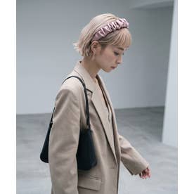 【BLK001】シルクヘアカチューシャ （ピンク）