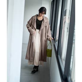 スタイルデリ STYLE DELI 襟元2WAYエアリートレンチコート （モカ