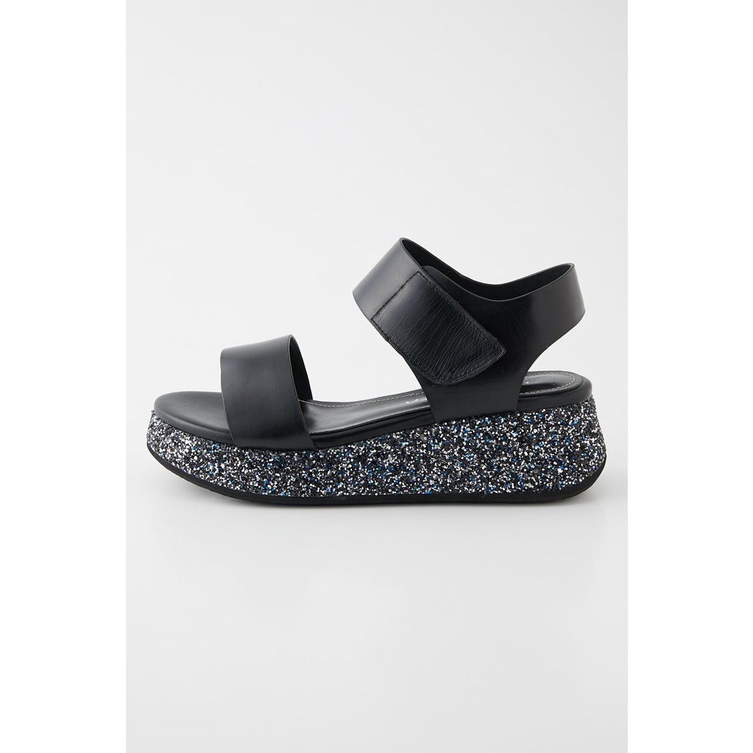 STACCATO グリッターソールサンダル BLK -ファッション通販 FASHION WALKER
