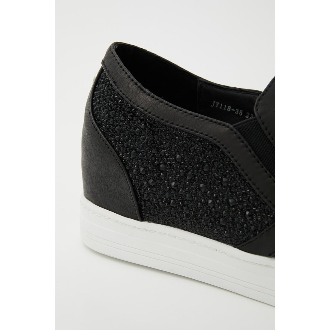 STACCATO クリスタルインヒールスリッポン SLV -ファッション通販 