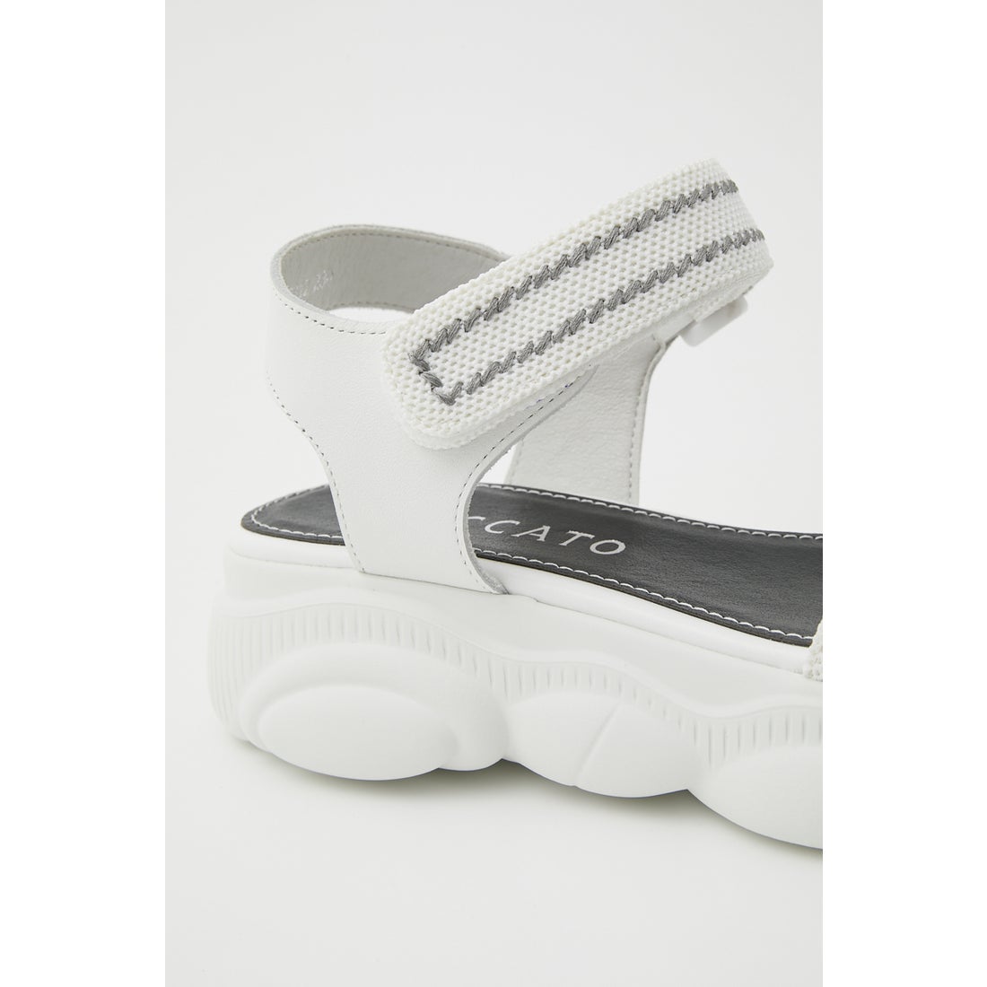 STACCATO ストリートスポーティーサンダル WHT -ファッション通販 