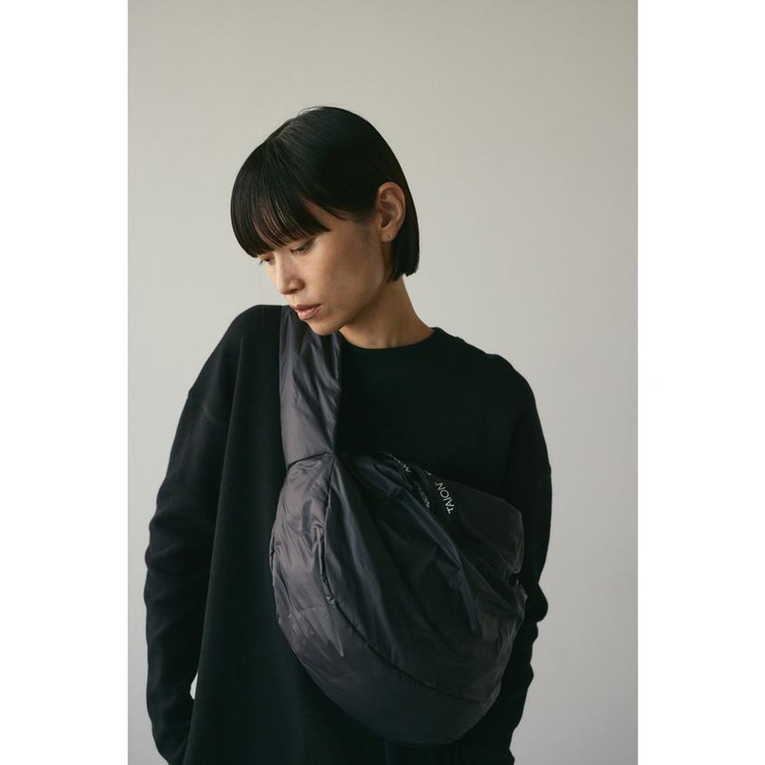 スタイルミキサー STYLEMIXER TAIONダウンマンドリンバッグ （BLK 