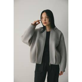 スタイルミキサー STYLEMIXER ボリュームメッシュブルゾン （BLK