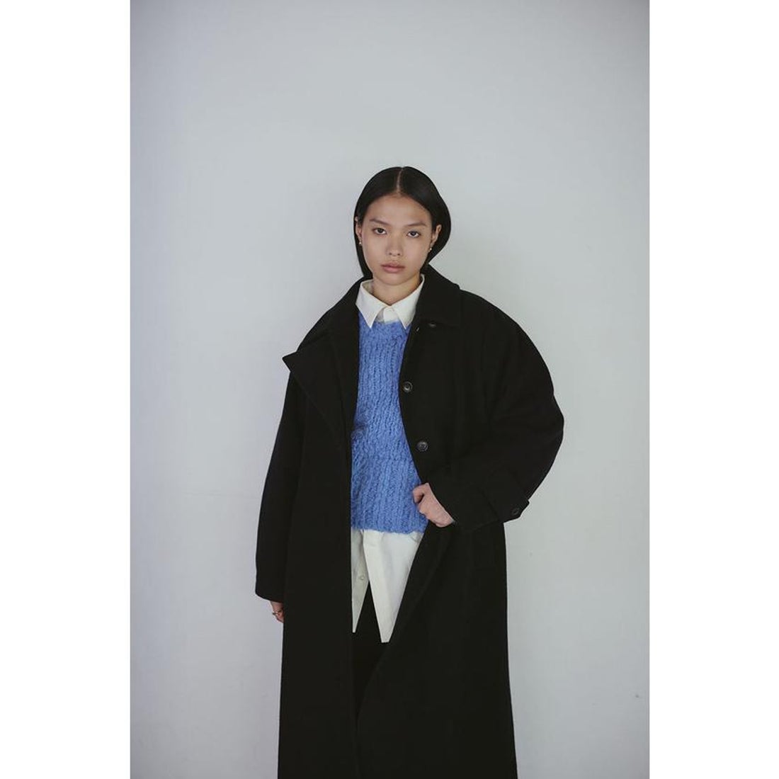 スタイルミキサー STYLEMIXER 2WAYウールロングコート （BRN 