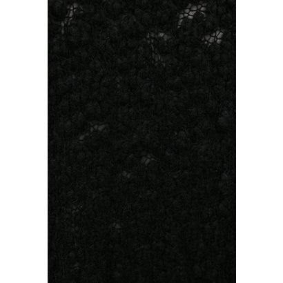 ローゲージスラブヤーンニット BLK｜詳細画像