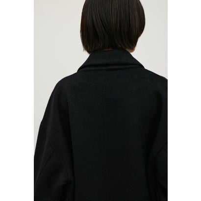 ウールリバーロングコート BLK｜詳細画像